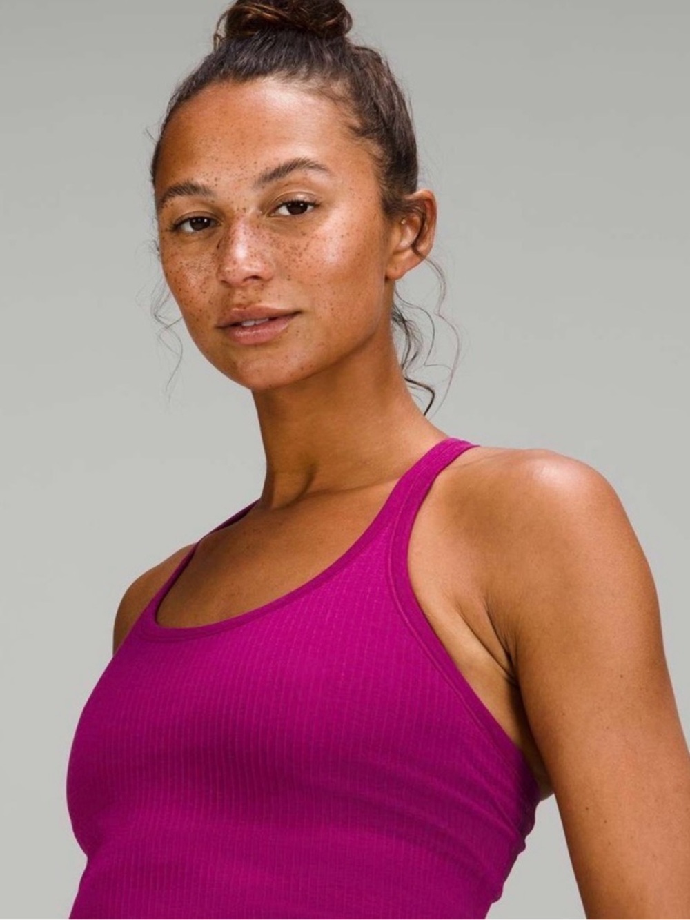 Lululemon Ebb to Street Tank Top Ripened Raspberry - Picture 4 of 8